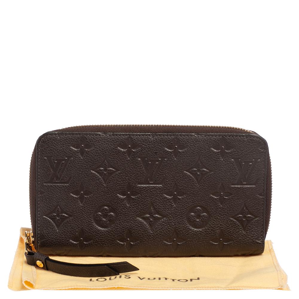 Louis Vuitton Terre Monogram Empreinte Leather Secret Long Wallet 6