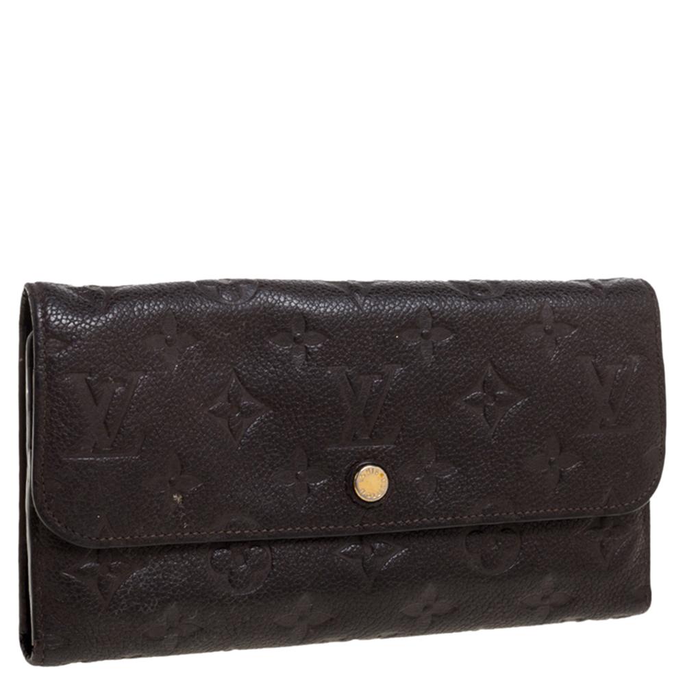 Black Louis Vuitton Terre Monogram Empreinte Virtuose Wallet