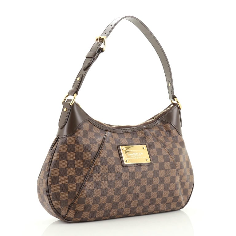 Louis Vuitton Brown Damier Ebene Brooklyn MM Messenger Bag For Sale at  1stDibs