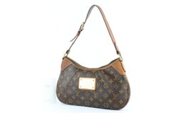 Louis Vuitton Thames Hobo Monogram Pm 10le0104 Brown Coated Canvas Shoulder Bag
