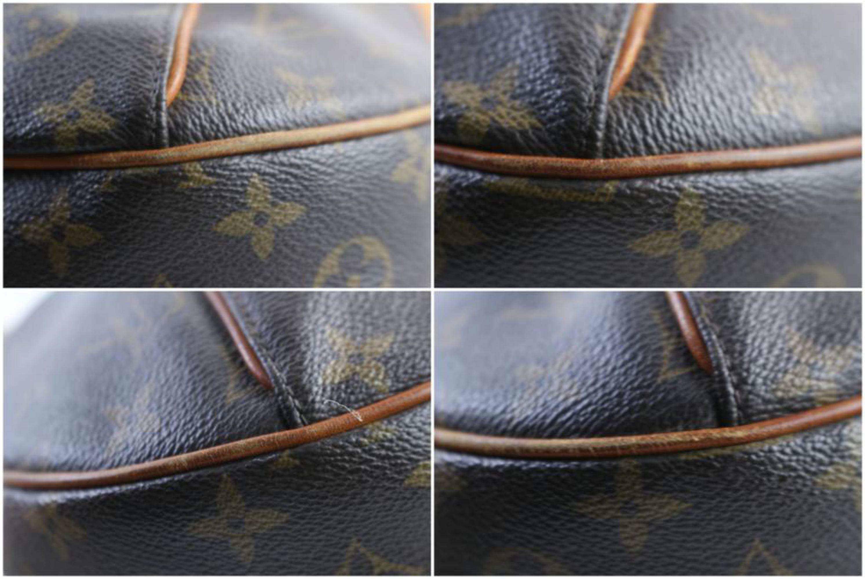 Louis Vuitton Thames Monogram Gm 32lr0501 Brown Coated Canvas Shoulder Bag For Sale 4