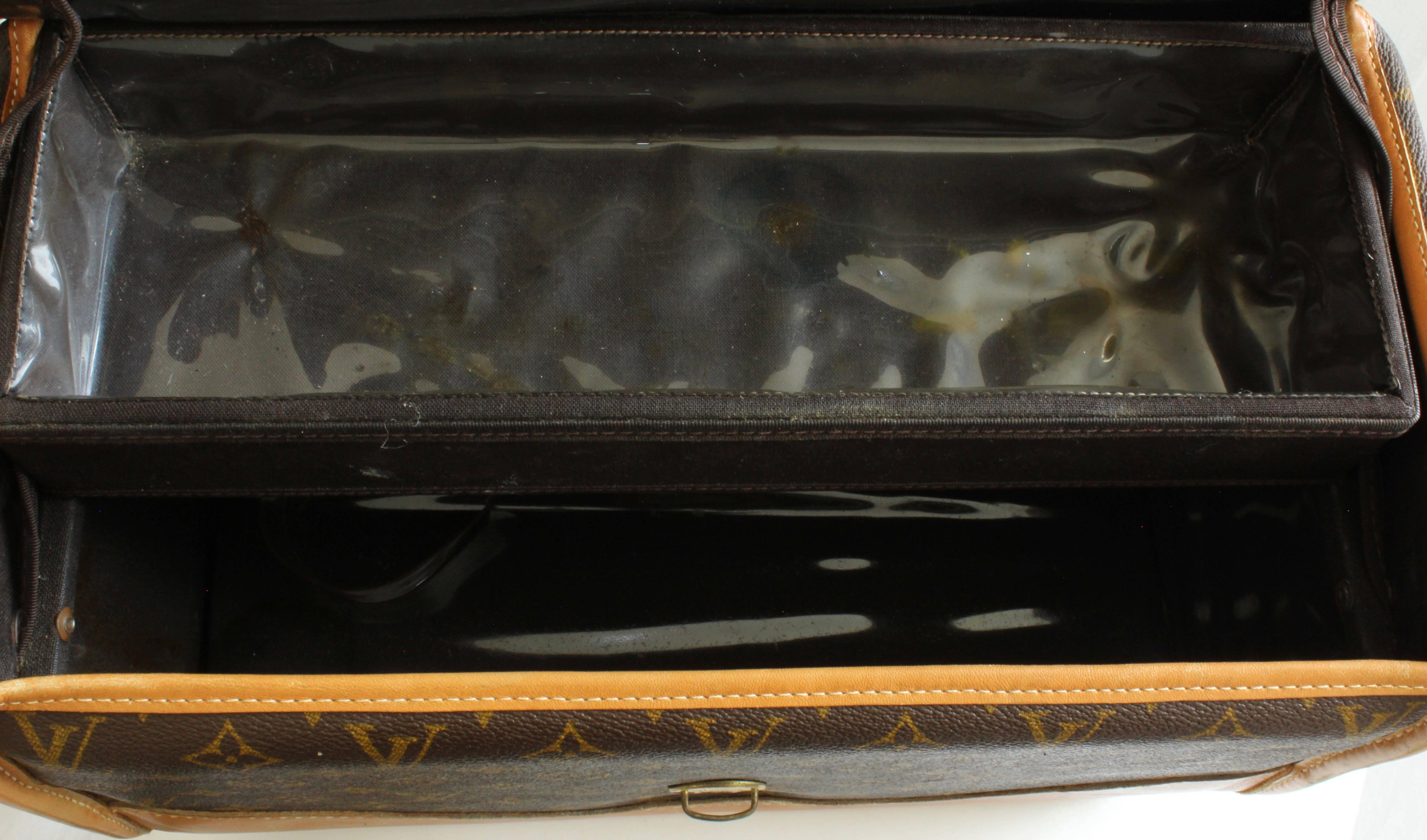 Louis Vuitton The French Co. Saks Monogram Train Case Vanity Travel Bag, 1970s   7