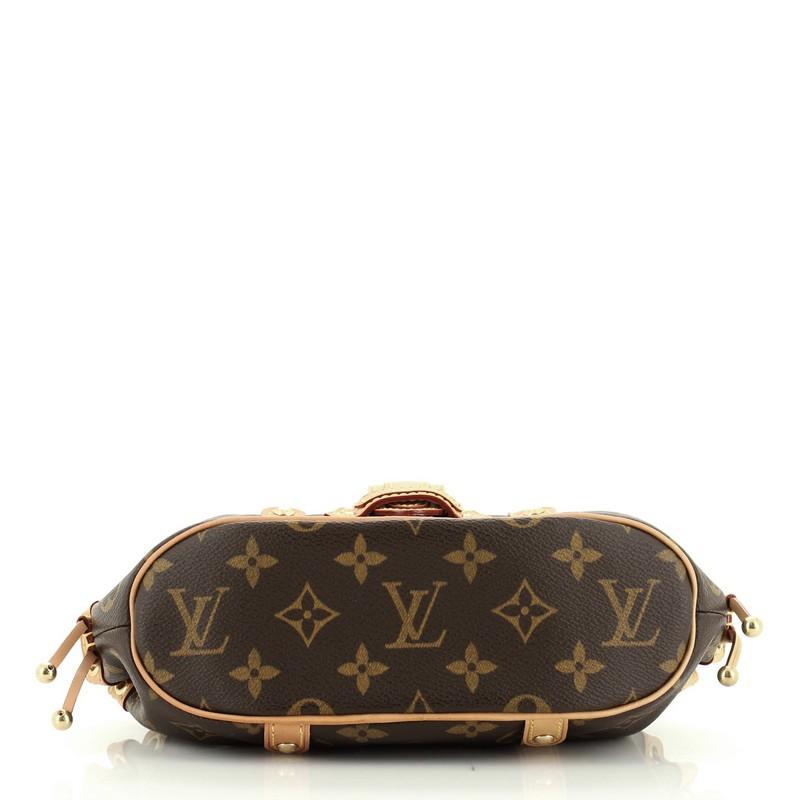 Louis Vuitton  Theda Handbag Monogram Canvas PM In Good Condition In NY, NY