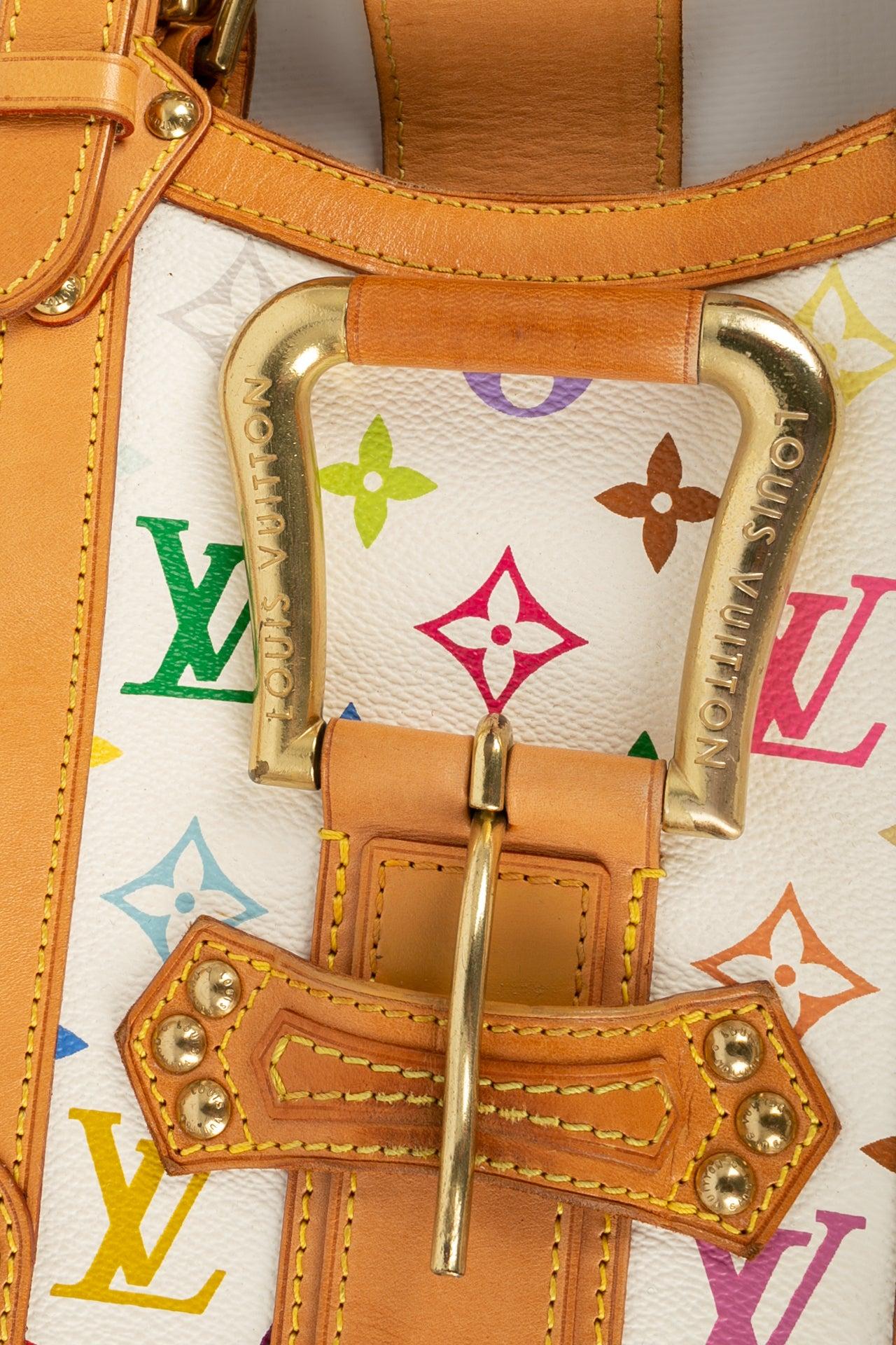 Louis Vuitton Theda Multicolored Monogrammed Leather Bag 2