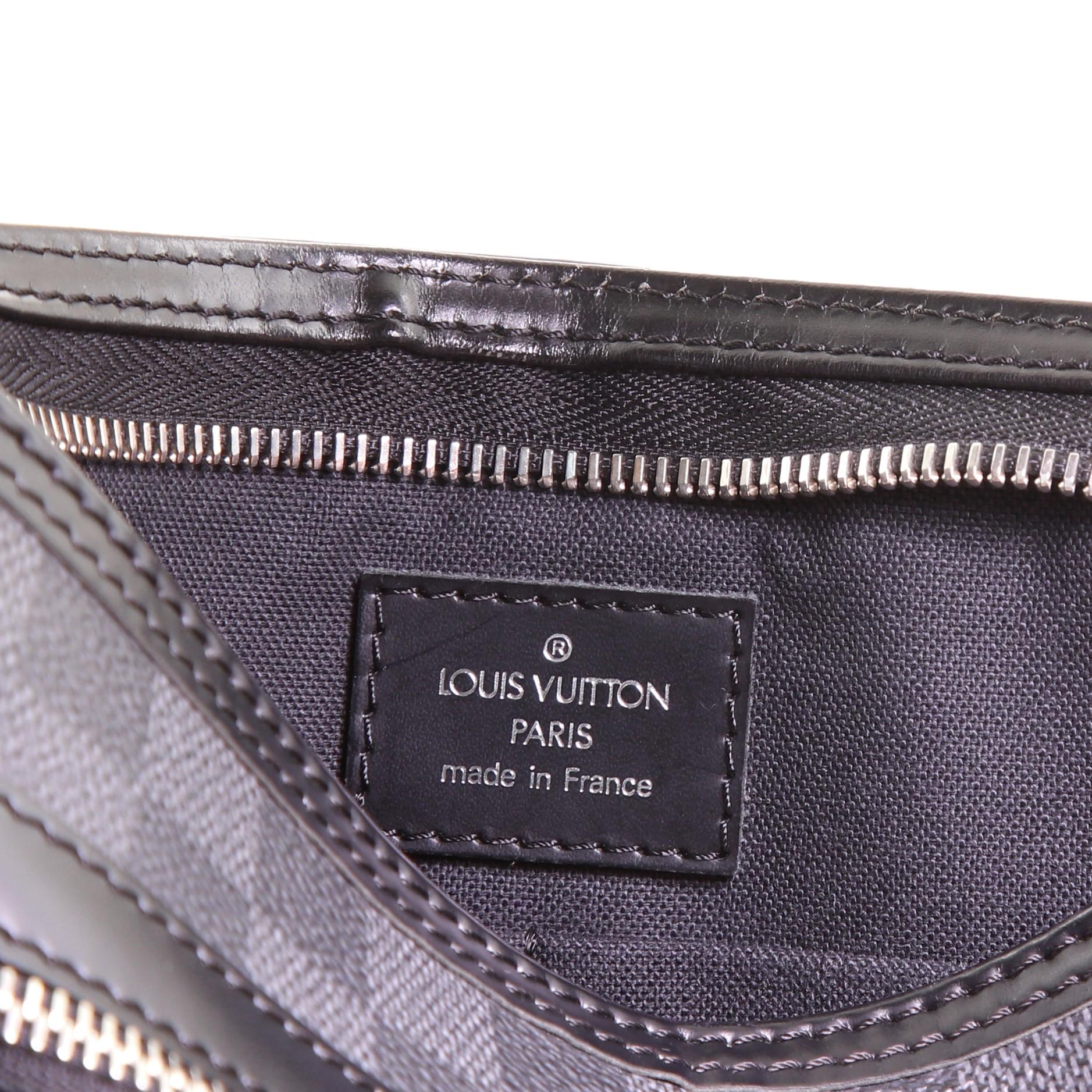 Women's or Men's Louis Vuitton Thomas Handbag Damier Graphite