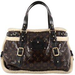 Louis Vuitton Thunder Handbag Limited Edition Monogram and Shearling