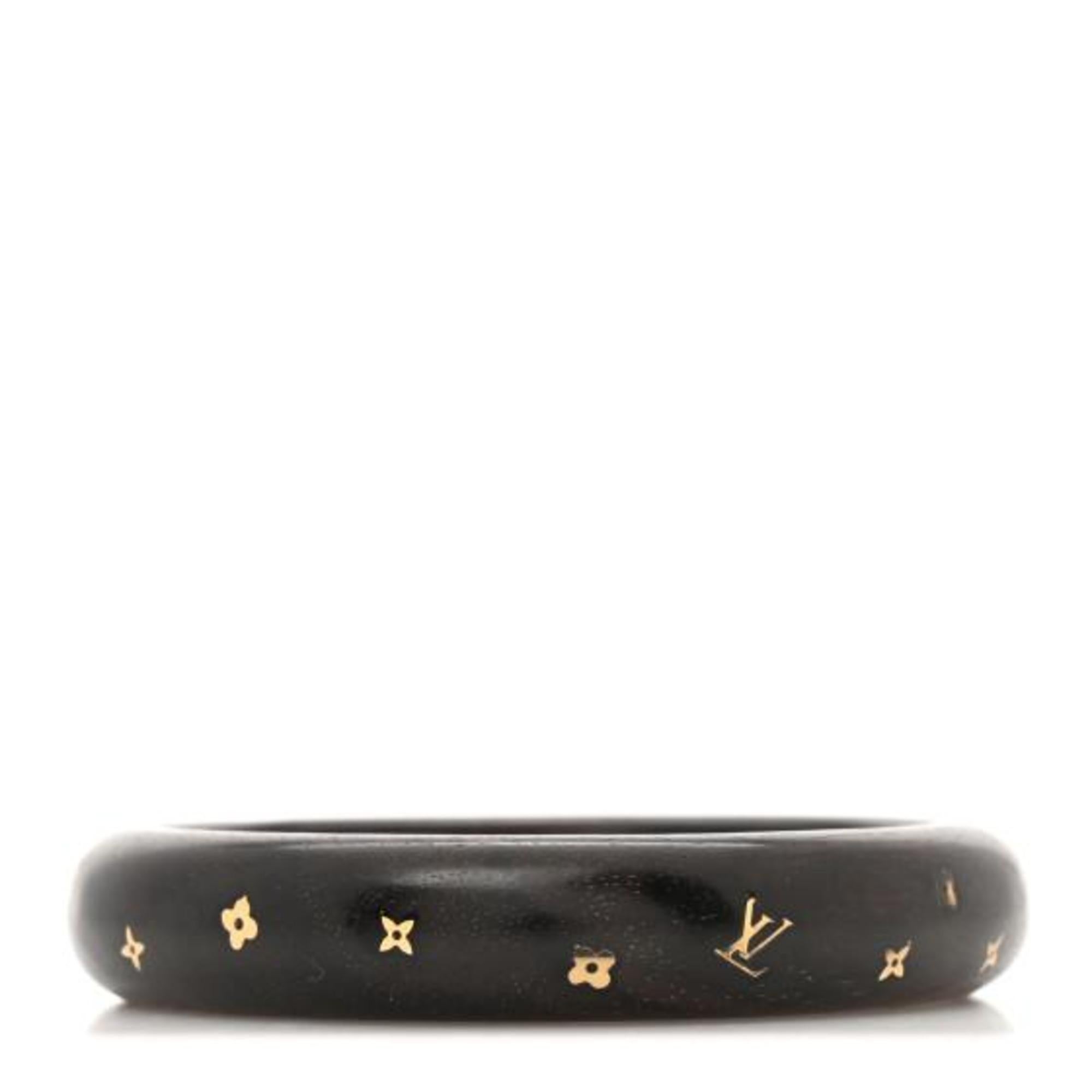 LOUIS VUITTON Bracelet en laiton Wood Wood Sylvania Excellent état - En vente à New York, NY