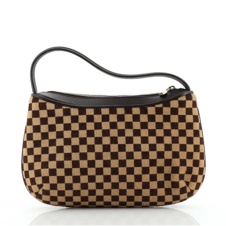Louis Vuitton Tigre Handbag Damier Sauvage In Good Condition For Sale In New York, NY