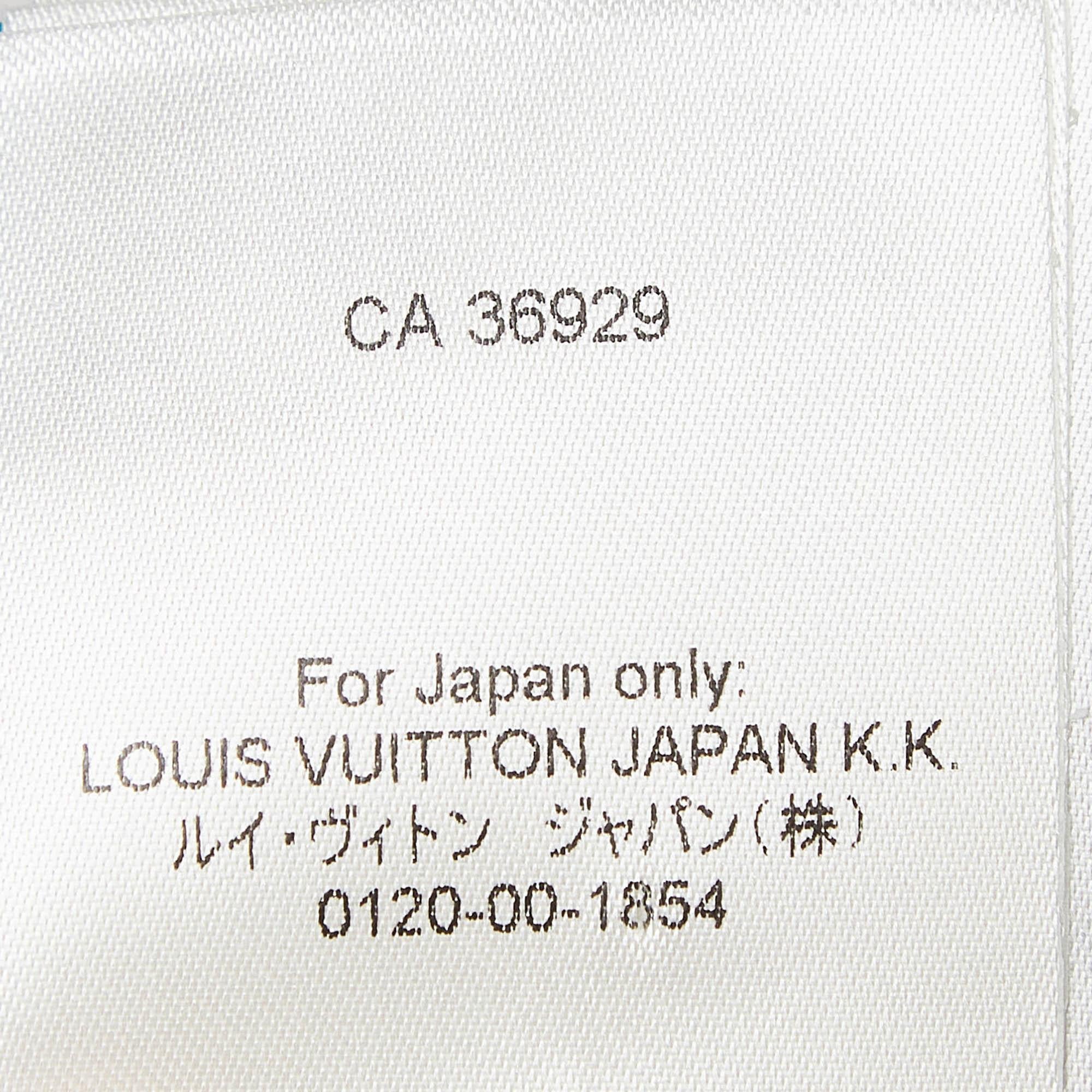 Louis Vuitton × Yayoi Kusama Blue Printed Cargo Shorts L 2