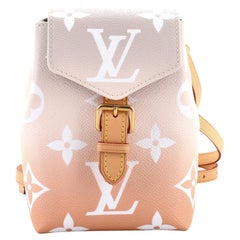 LOUIS VUITTON Monogram Giant By The Pool Tiny Backpack Brume