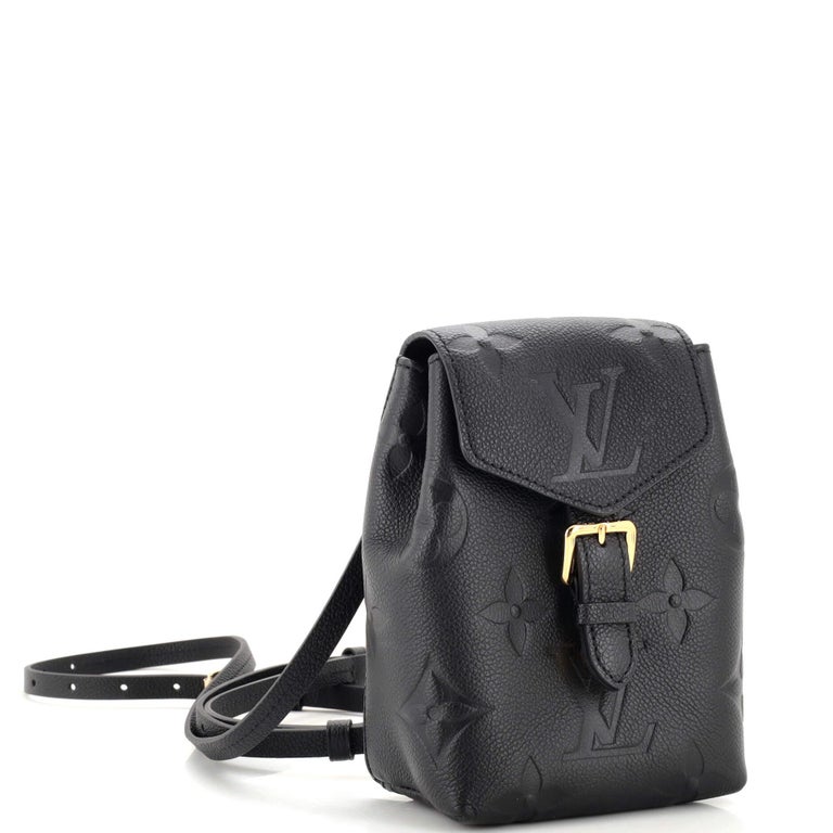 Louis Vuitton Tiny Backpack Monogram Empreinte Black For Women