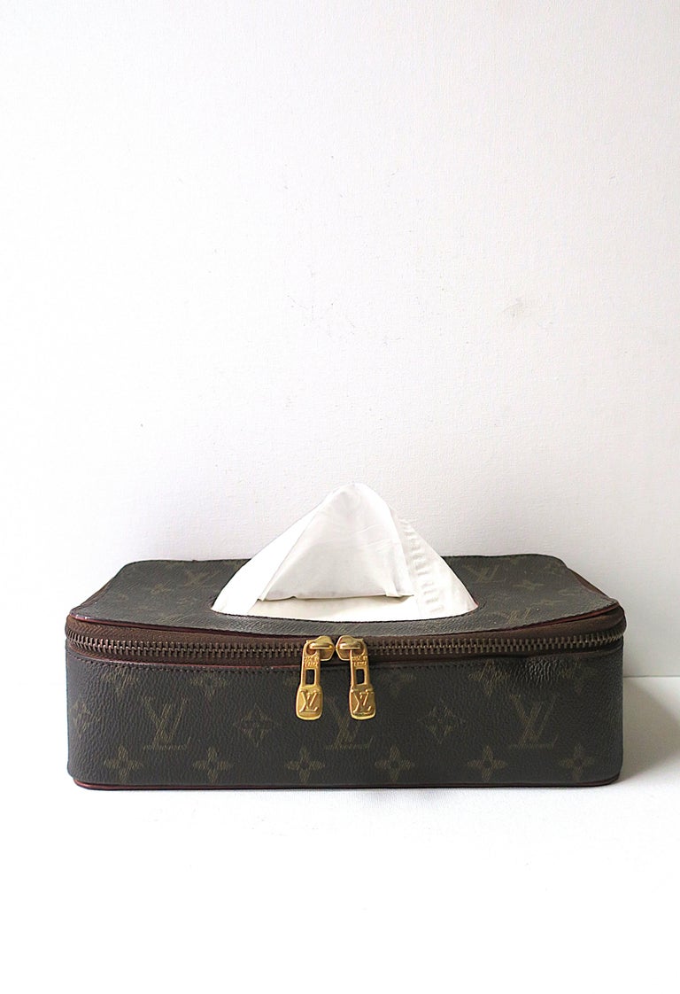 Louis Vuitton Tissue Holder Box at 1stDibs | louis vuitton tissue