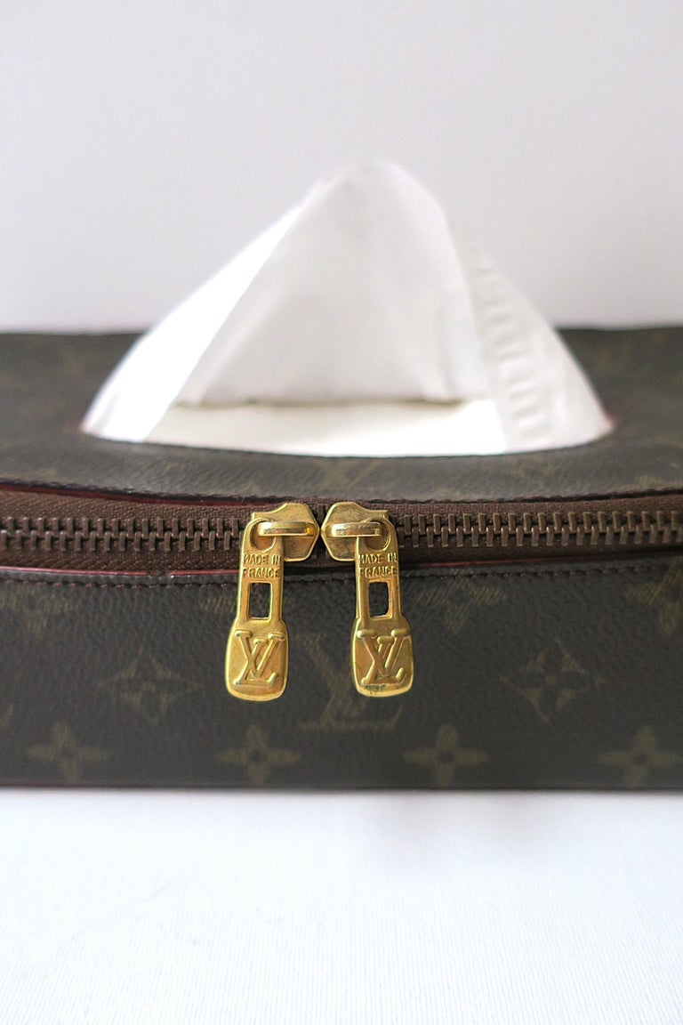 Louis Vuitton Tissue Holder Box at 1stDibs | louis vuitton tissue