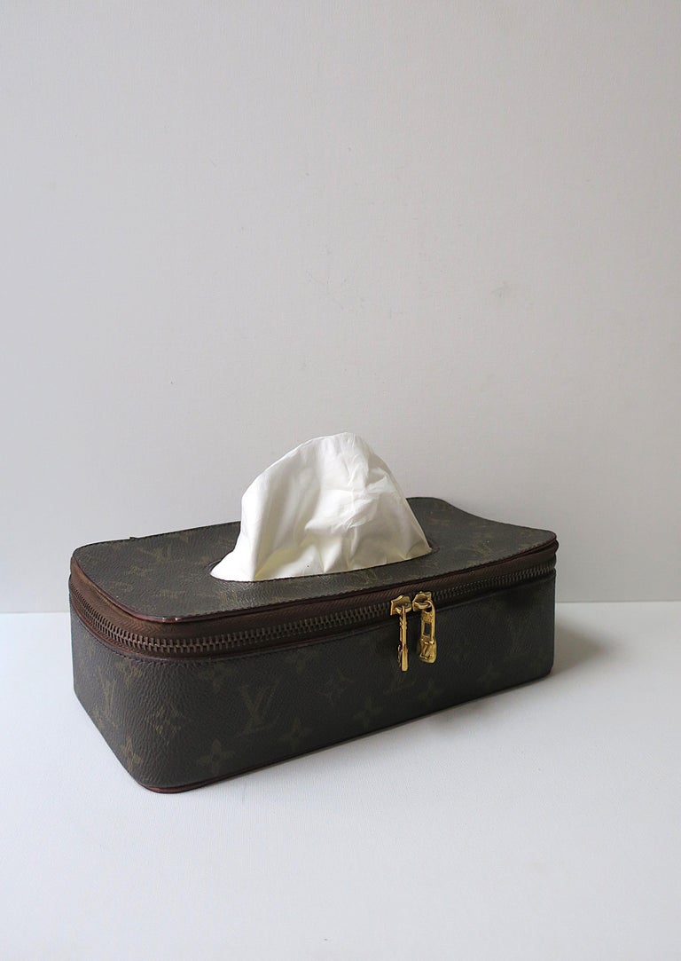 Louis Vuitton Tissue Holder Box at 1stDibs | louis vuitton tissue