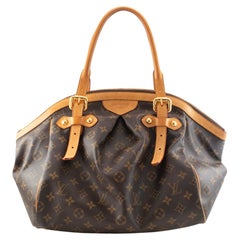 Louis Vuitton Tivoli GM M40144 Borsa a tracolla in pelle marrone Monogram