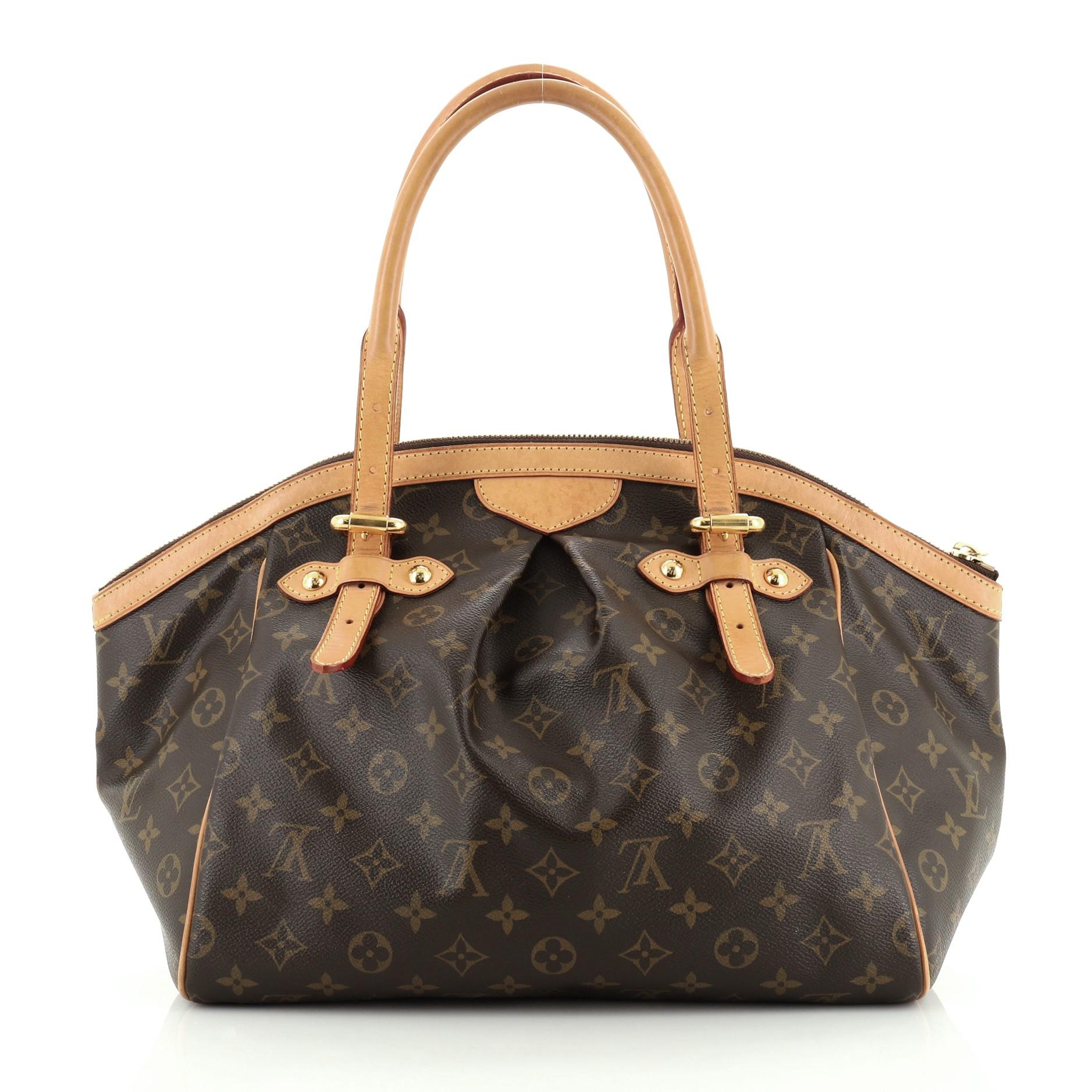 Black Louis Vuitton Tivoli Handbag Monogram Canvas GM