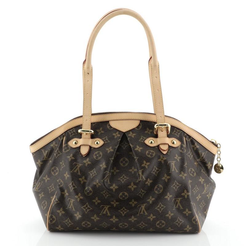 Black Louis Vuitton Tivoli Handbag Monogram Canvas GM