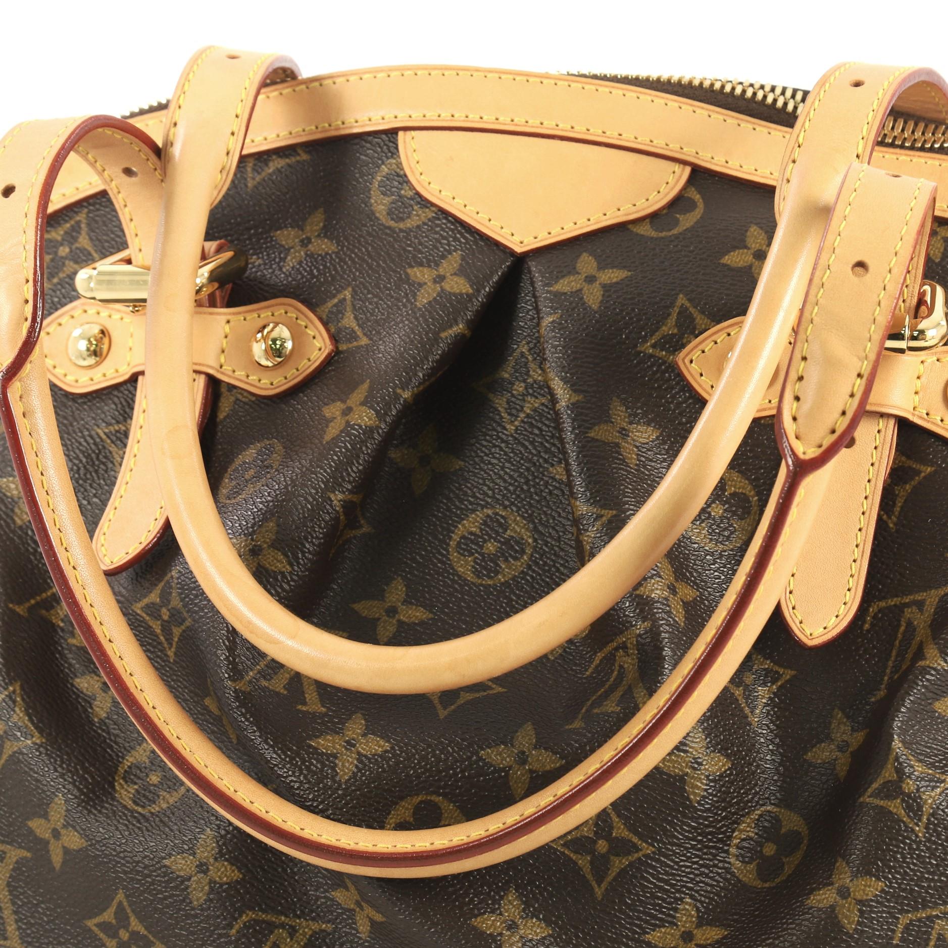 Louis Vuitton Tivoli Handbag Monogram Canvas GM 1