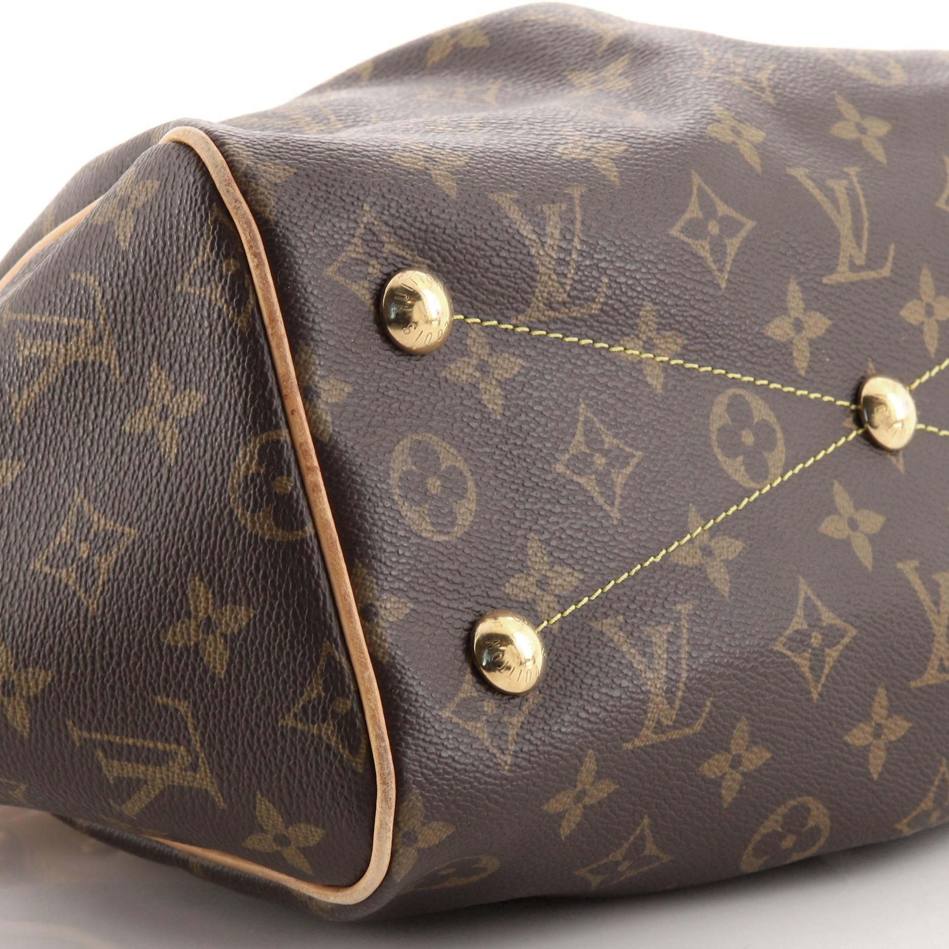 Louis Vuitton Tivoli Handbag Monogram Canvas PM 1