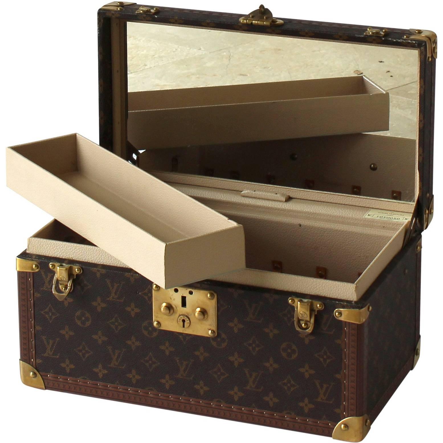 Louis Vuitton Toiletry Case with Inside Mirror