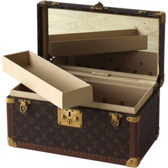 Retro Louis Vuitton Toiletry Case with Inside Mirror