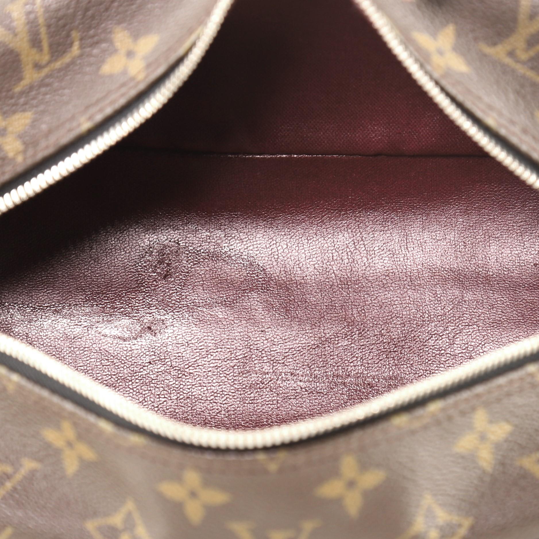 Women's or Men's Louis Vuitton Toiletry Kit Bag Macassar Monogram Canvas