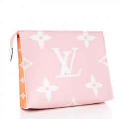 Louis Vuitton Toiletry Poche (Ultra Rare) Giant 26 Rouge Pink 870611 Clutch