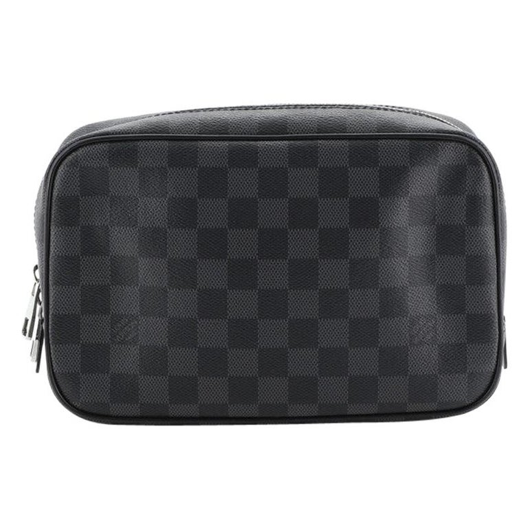 Louis Vuitton Toiletry Pouch Damier Graphite GM at 1stDibs