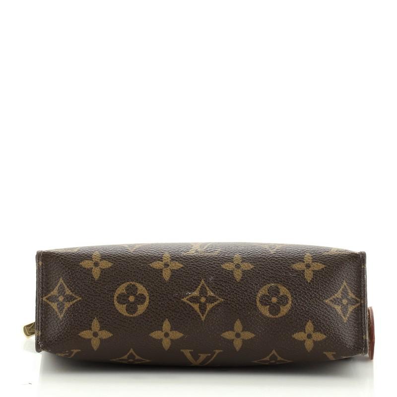 Louis Vuitton Toiletry Pouch Monogram Canvas 19 In Good Condition In NY, NY