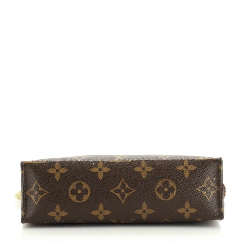 Louis Vuitton Toiletry Pouch Monogram Canvas 19 In Good Condition In NY, NY