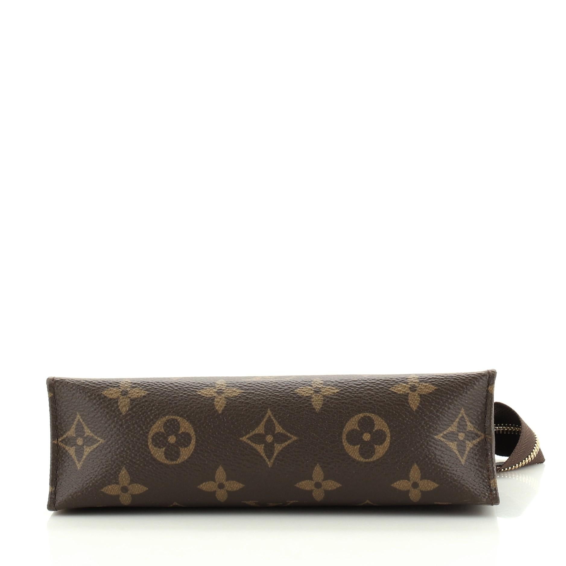 Women's or Men's Louis Vuitton Toiletry Pouch Monogram Canvas 19