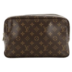 Louis Vuitton Discontinued Monogram Toiletry Pouch 26 Cosmetic Case 1LK1118  For Sale at 1stDibs