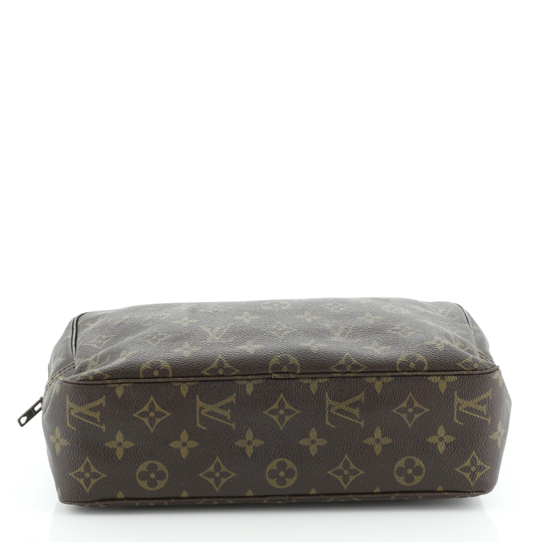 Louis Vuitton Toiletry Pouch Monogram Canvas GM In Good Condition In NY, NY