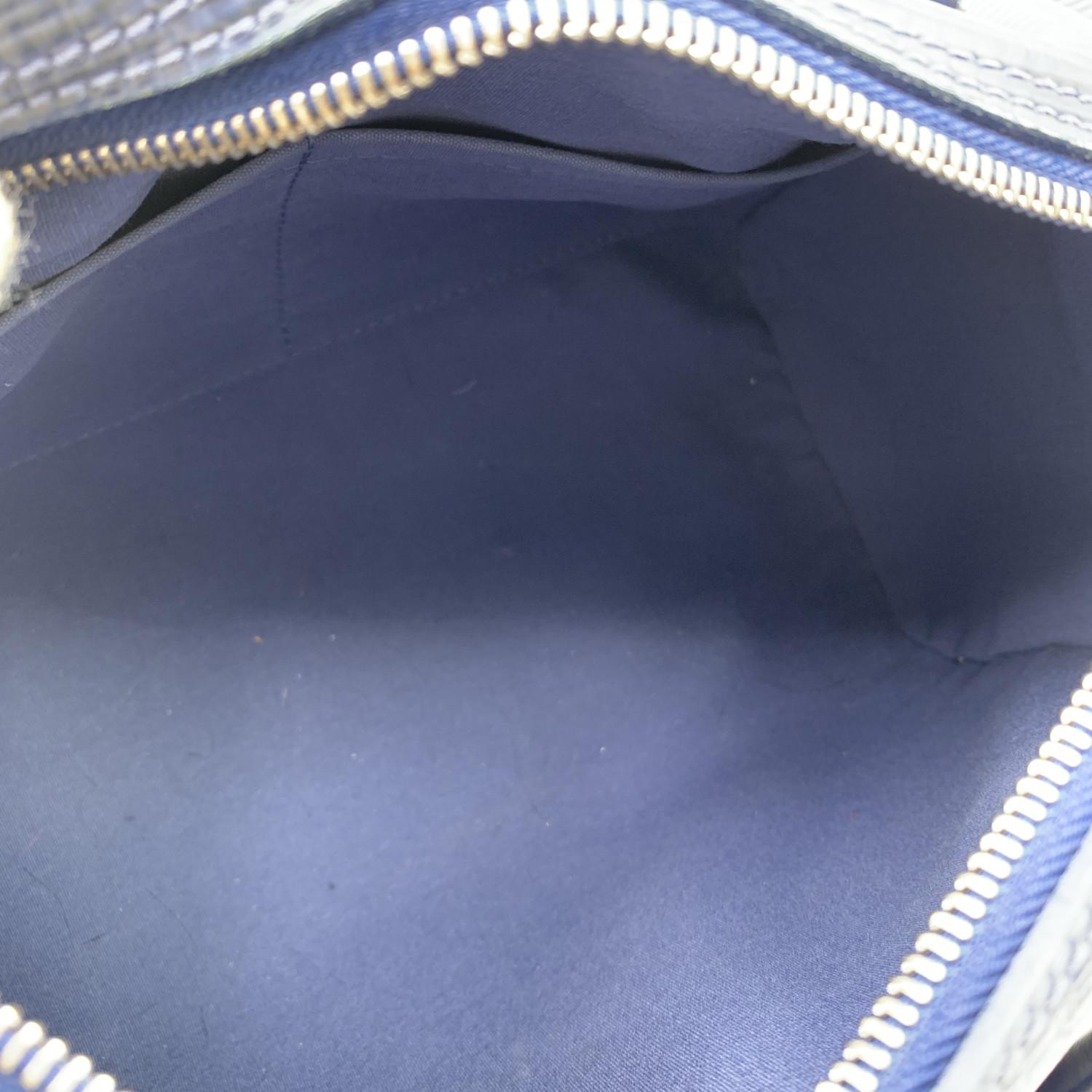 Louis Vuitton Toledo Blue Epi Leather Speedy 25 Boston Bag Handbag 2