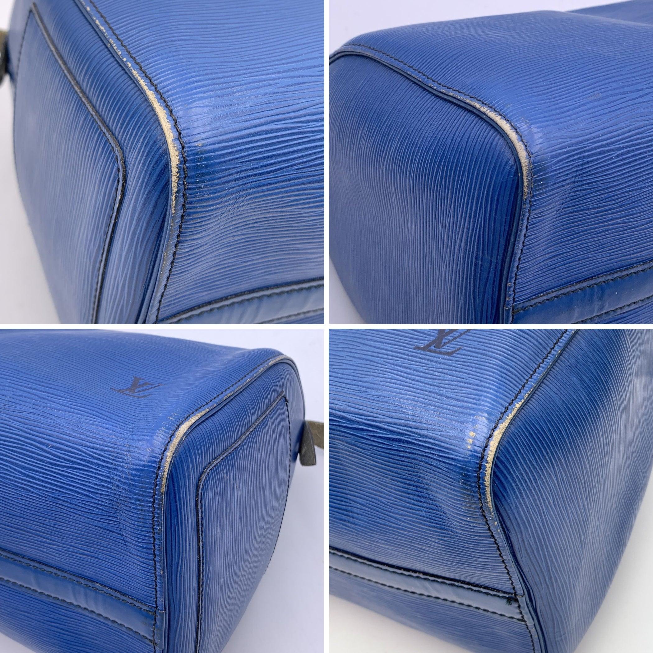 Bolso Louis Vuitton Toledo Azul Epi Piel Speedy 30 Boston Bag 3