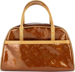 Louis Vuitton Tompkins Square Bronze Copper Vernis S14lz0116 Brown Satchel