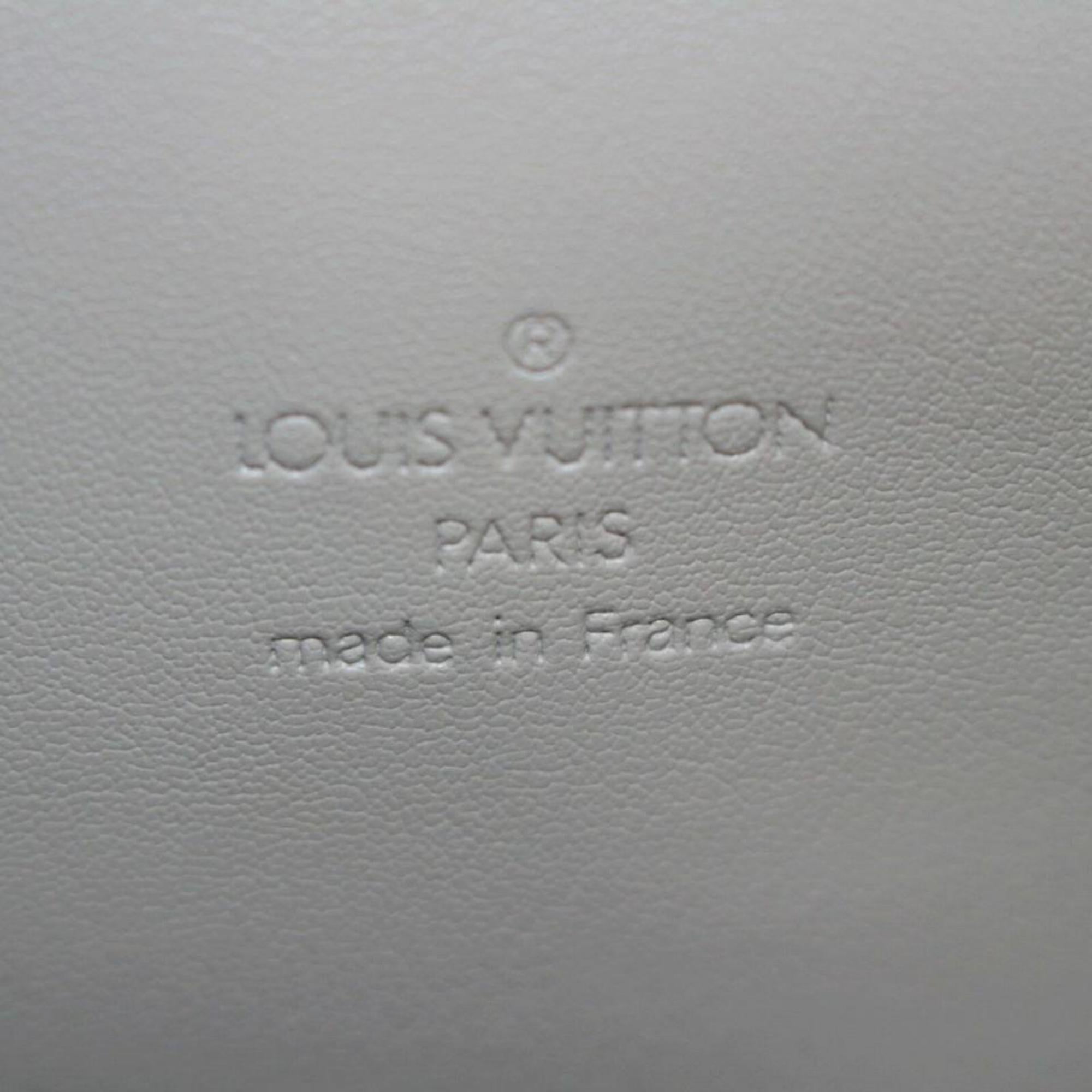 Louis Vuitton Tompkins  Vernis Square Boston 870123 Green Patent Leather Satchel For Sale 7