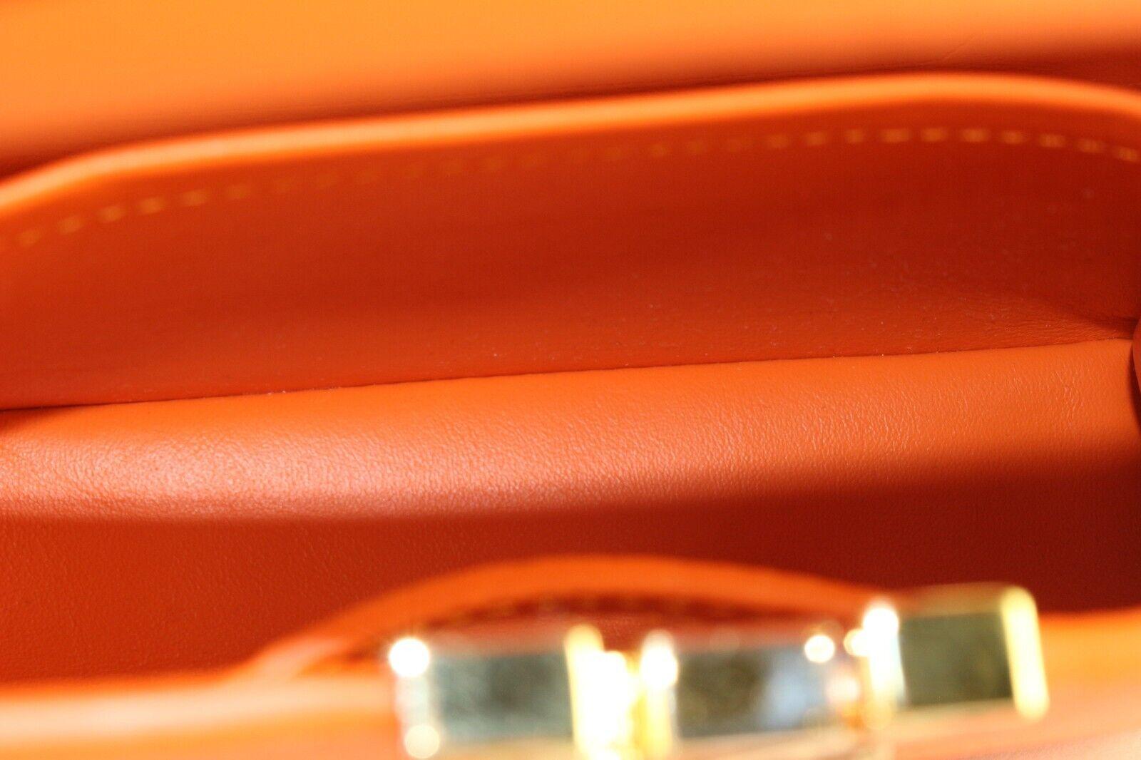 Women's Louis Vuitton Topaze Imperiale Capucines Mini Orange Taurillon Python 3LK0228