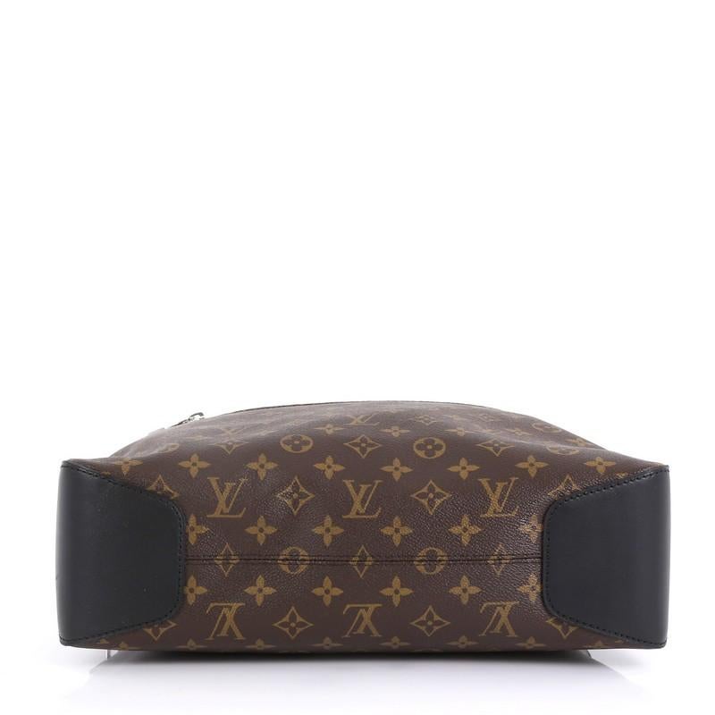 Louis Vuitton Torres Handbag Macassar Monogram Canvas GM In Good Condition In NY, NY