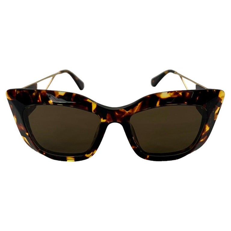 Louis Vuitton Black and Orange Acetate Mirrored 1.1 Millionaire Sunglasses  Size W For Sale at 1stDibs