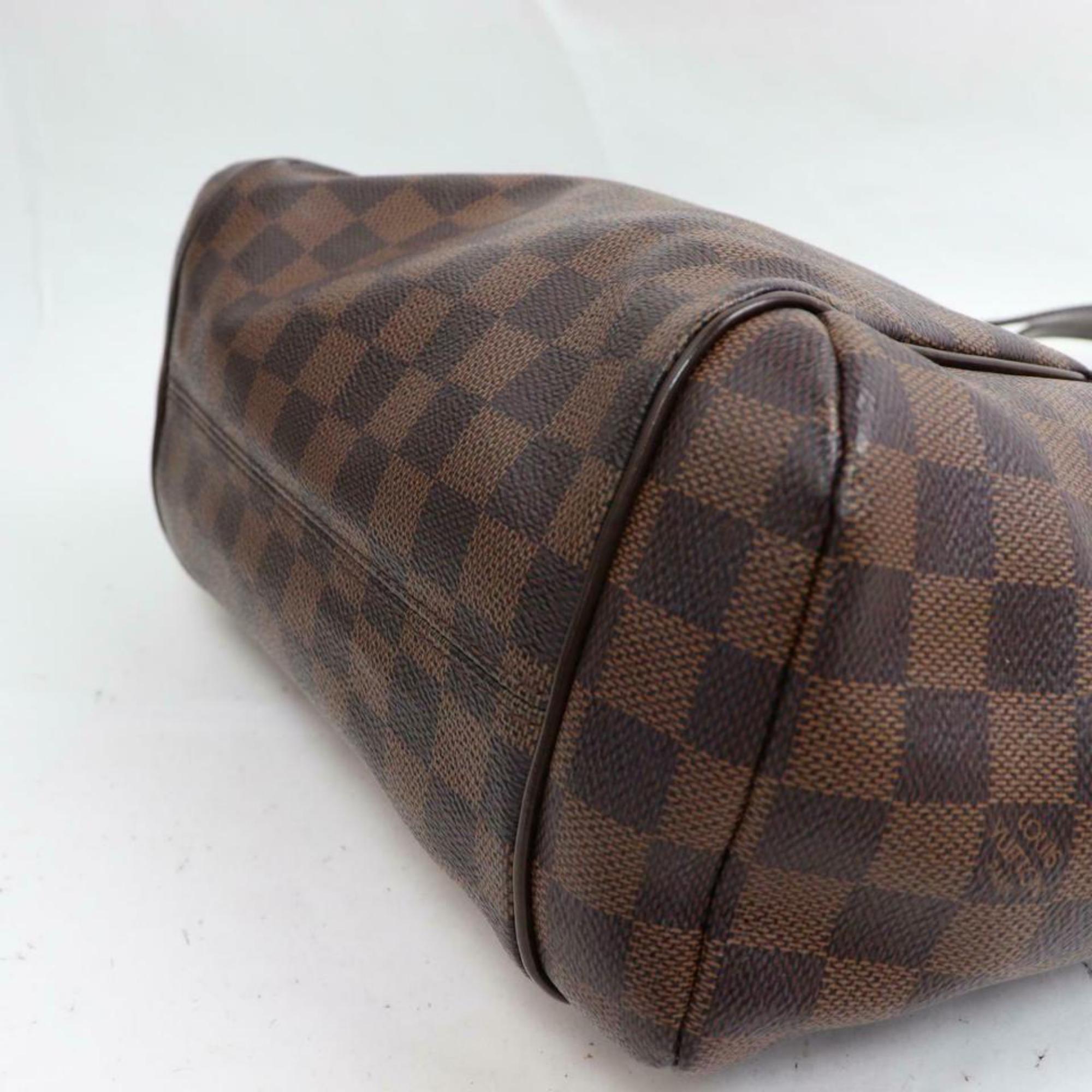 Louis Vuitton Totally Damier Ebene Zip Pm 870433 Brown Coated Canvas Tote For Sale 5