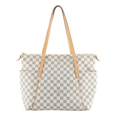 Louis Vuitton Totally MM Damier Ebene Coated Canvas Tote on SALE