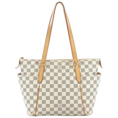 Louis Vuitton Totally MM Damier Azur Shoulder Bag – Luxury Cheaper
