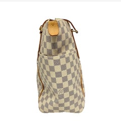 LOUIS VUITTON Tote Bag Totally MM White Damier Azur Shoulder Bag