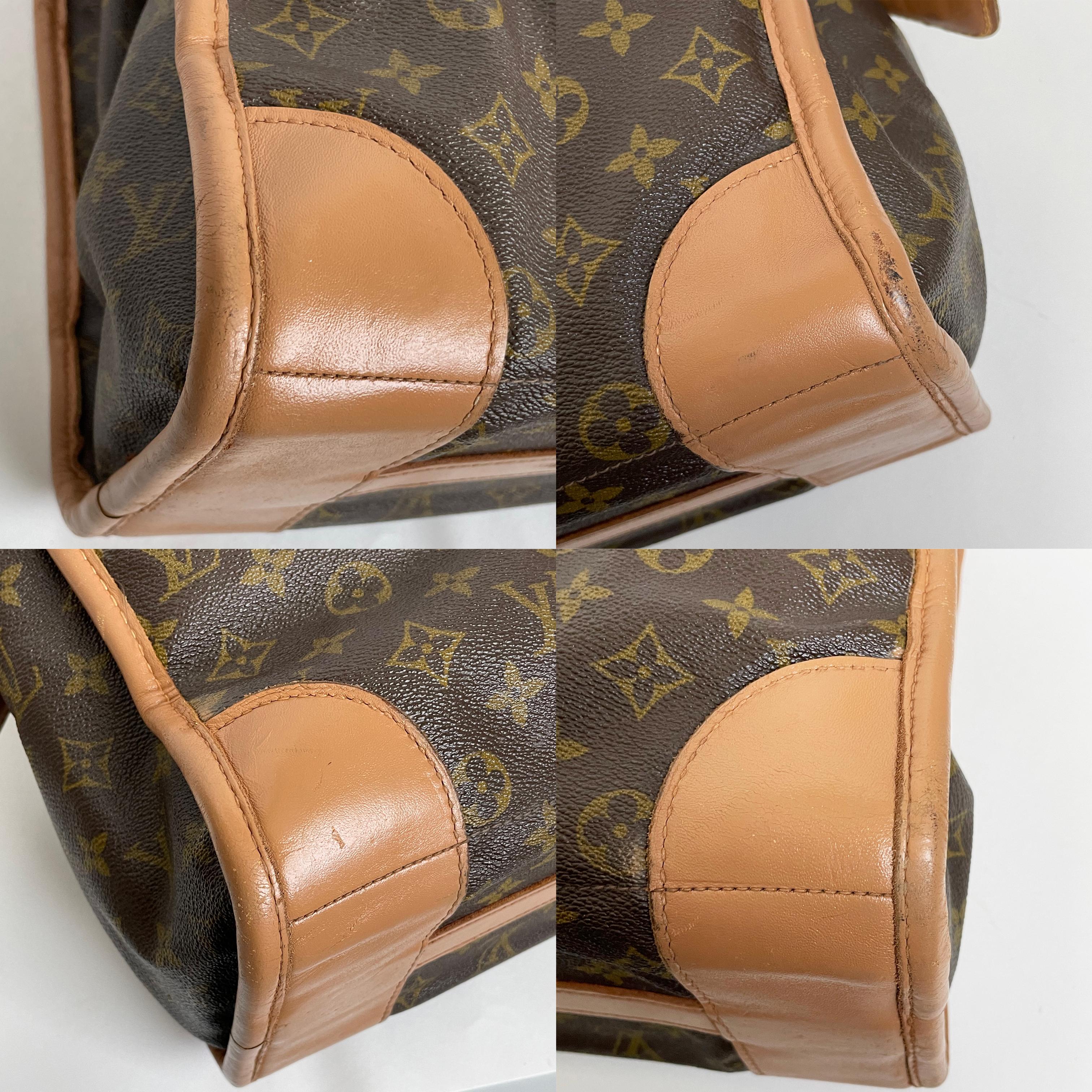 Louis Vuitton Tote Bag Travel Carry On French Luggage Co Saks 5th Ave Vintage For Sale 8