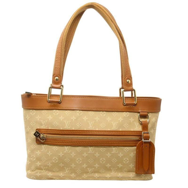 Louis Vuitton Tote Lucille Pm Tst Beige Tan Monogram Mini Lin Canvas Shoulder Bag

An elegant and sophisticated blend makes this Louis Vuitton Monogram Mini Lucille PM bag truly desirable. This fabulous tote can be carried on the shoulder or on the