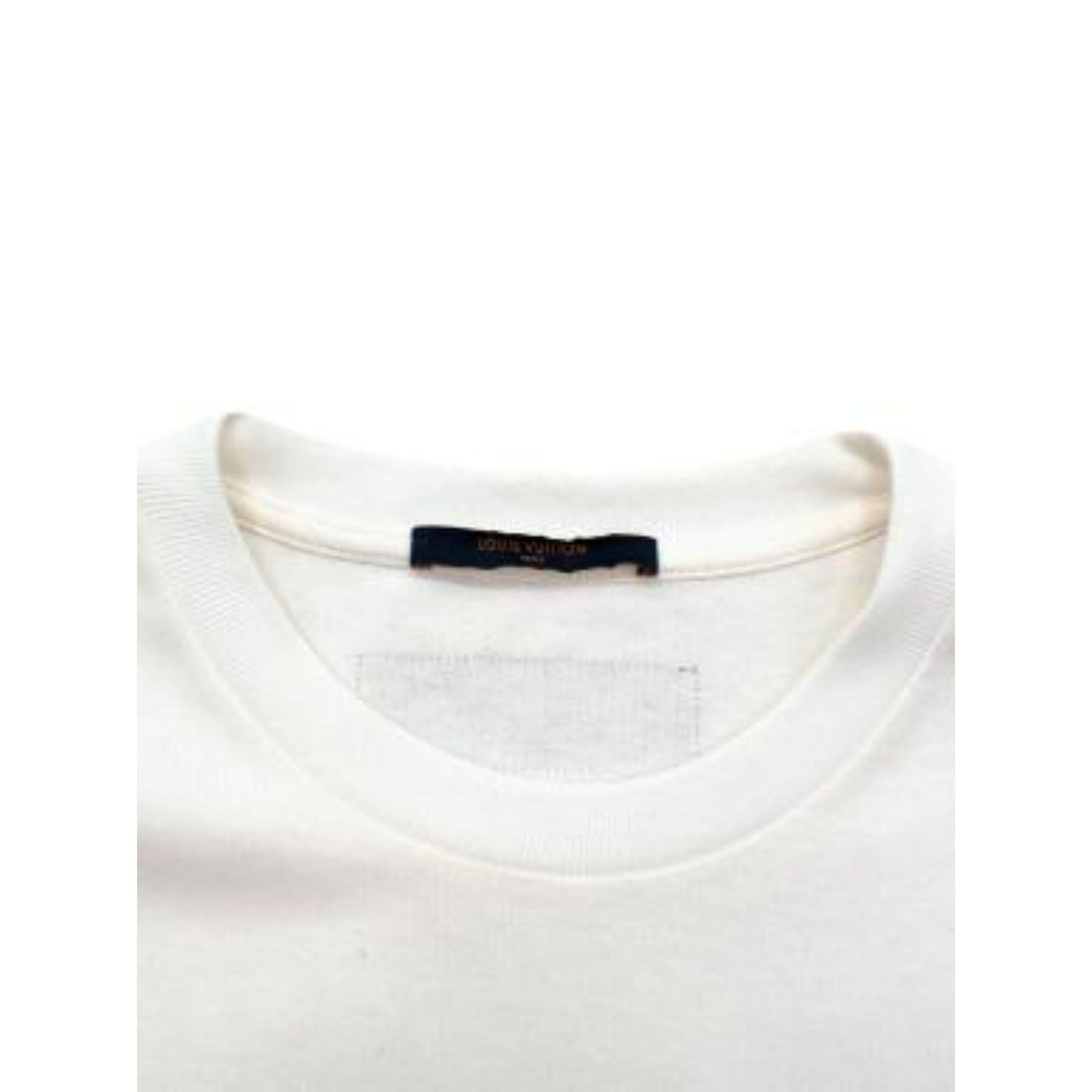 Louis Vuitton Tourist vs Purist Cotton T-shirt In Excellent Condition For Sale In London, GB