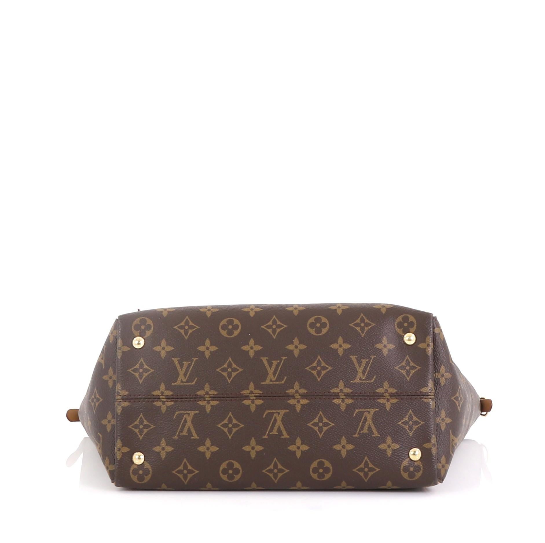 Louis Vuitton Tournelle Tote Monogram Canvas MM In Good Condition In NY, NY