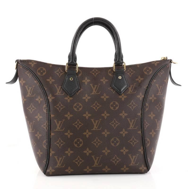 Black Louis Vuitton Tournelle Tote Monogram Canvas PM