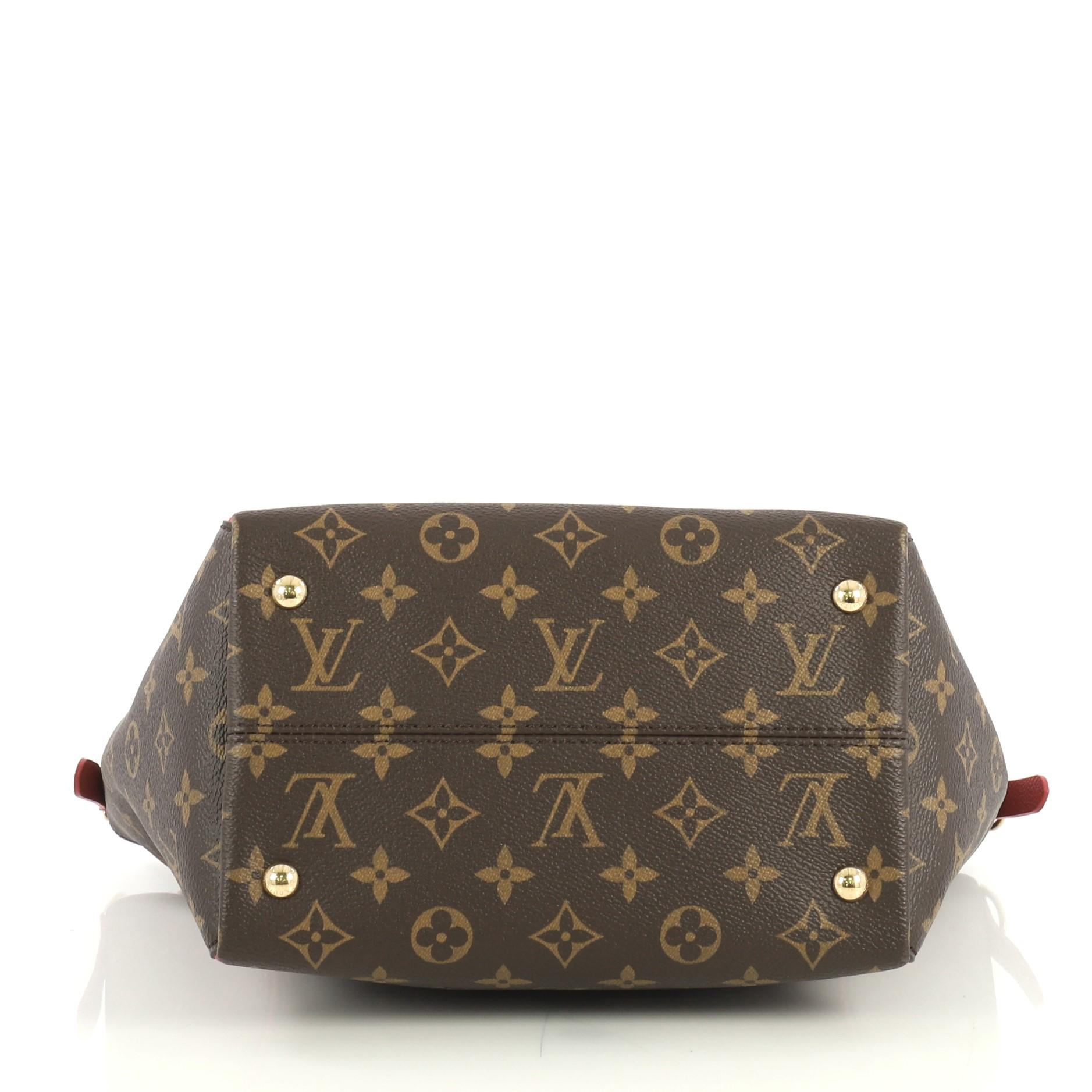 Louis Vuitton Tournelle Tote Monogram Canvas PM In Good Condition In NY, NY